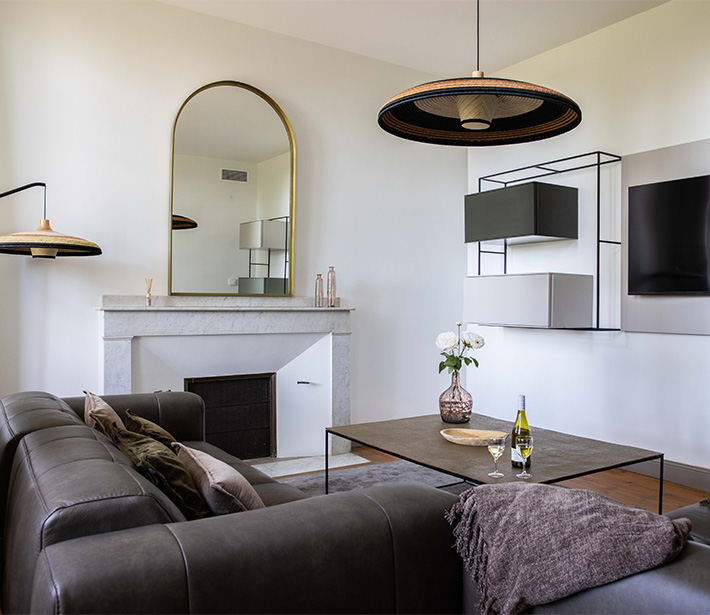 Photo du salon du domaine de Pillon